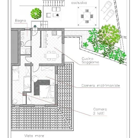 Apartman Maria: Bellissima Mansarda Con Terrazza Vista Mare *